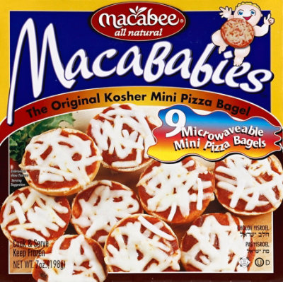 Macabee Mini Pizza Bagels - 7 Oz - Image 2