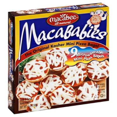 Macabee Mini Pizza Bagels - 7 Oz - Image 1