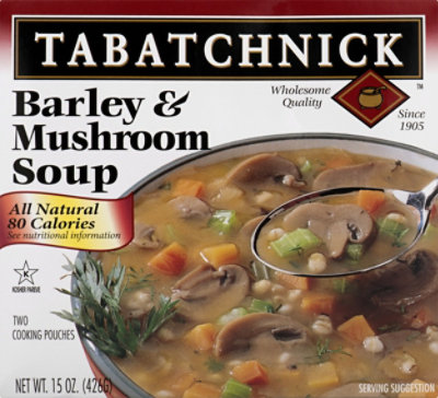 Tabatchnick Mushroom Barley Soup - 15 Oz - Image 1