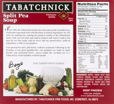 Tabatchnick Green Pea Soup - 15 Oz - Image 2