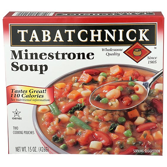 Tabatchnick Minestrone Soup - 15 Oz