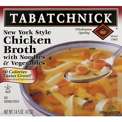 Tabatchnick Chicken Vegetable With Noodle Soup - 15 Oz - Image 1