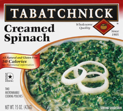 Tabatchnick Creamed Spinach - 15 Oz - Image 2