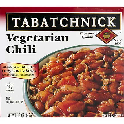 Tabatchnick Vegetarian Chili - 15 Oz - Image 1