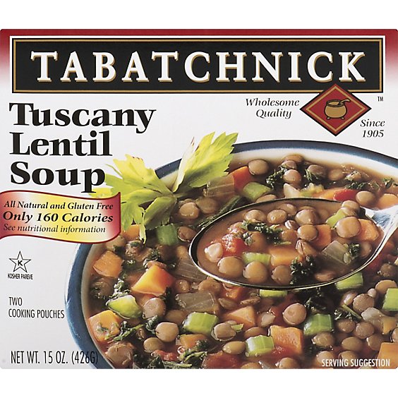Tabatchnick Soups Lentil - 15 Oz