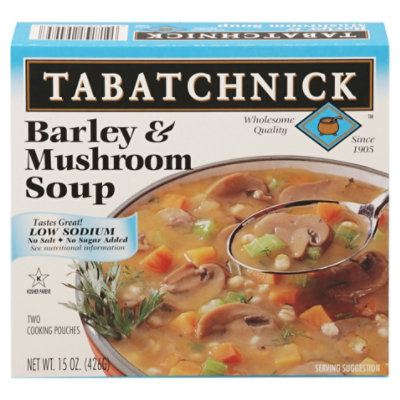 Tabatchnick Frozen Soup Barley Mushroom Salt Free - 15 Oz - Image 3