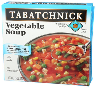 Tabatchnick Frozen Soup Vegetable Salt Free - 15 Oz - Image 7