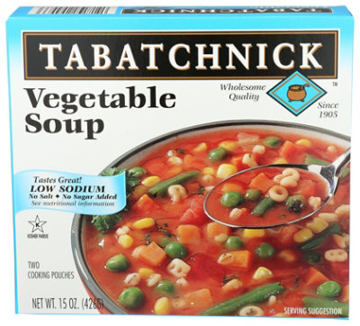 Tabatchnick Frozen Soup Vegetable Salt Free - 15 Oz - Image 3