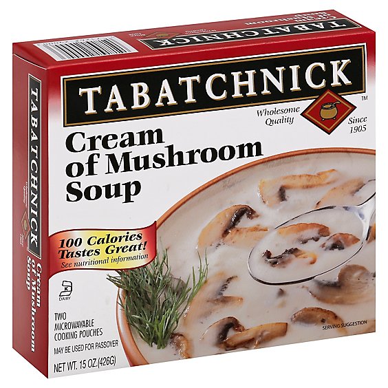 Tabatchnick Cream Of Mushroom Soup - 15 Oz