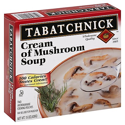 Tabatchnick Cream Of Mushroom Soup - 15 Oz - Image 1