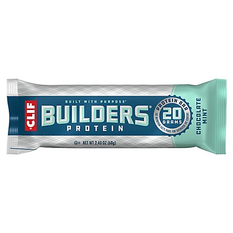 CLIF Builders Protein Bar Chocolate Mint - 2.4 Oz