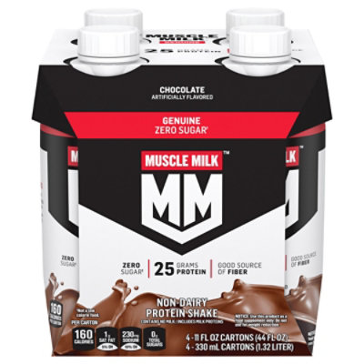 MUSCLE MILK Protein Shake Non Dairy Chocolate - 4-11 Fl. Oz. - Image 3