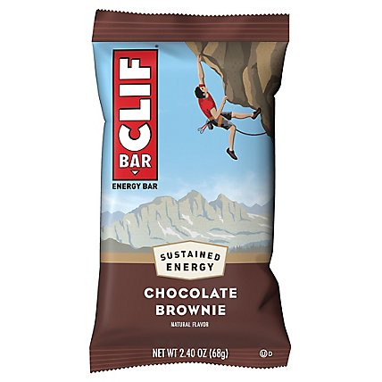CLIF Bar Chocolate Brownie Energy Bar - 2.4 Oz - Image 1