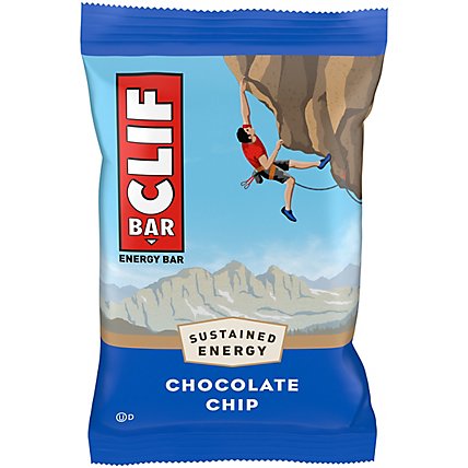 CLIF BAR Chocolate Chip Energy Bar - 2.4 Oz - Image 1