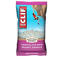 CLIF Energy Bar Chocolate Chip Peanut Crunch - 2.4 Oz