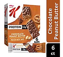 Special K Protein Bars Meal Replacement Chocolate Peanut Butter 6 Count - 9.5 Oz