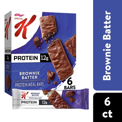 Special K Protein Bars Meal Replacement Double Chocolate 6 Count - 9.5 Oz