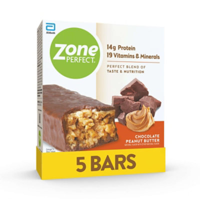 ZonePerfect Protein Bars Chocolate Peanut Butter - 5-1.76 Oz - Image 2