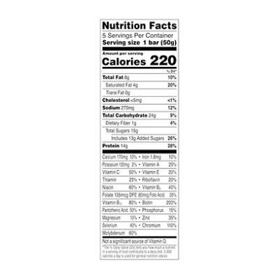 ZonePerfect Protein Bars Chocolate Peanut Butter - 5-1.76 Oz - Image 4