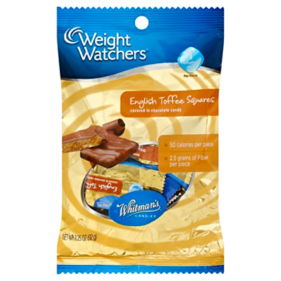 weightwatchers English Toffee Squares - 3.25 Oz