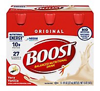 BOOST Original Nutritional Drink Very Vanilla - 6-8 Fl. Oz.