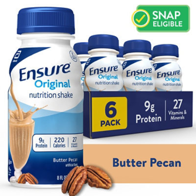 Ensure Original Nutrition Shake Ready To Drink Butter Pecan - 6-8 Fl. Oz. - Image 1