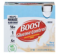 BOOST Glucose Control Nutritional Drink Very Vanilla - 6-8 Fl. Oz.