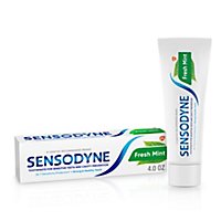 Sensodyne Toothpaste Maximum Strength with Fluoride Fresh Mint - 4 Oz - Image 2