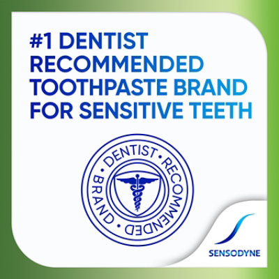 Sensodyne Toothpaste Maximum Strength with Fluoride Fresh Mint - 4 Oz - Image 3