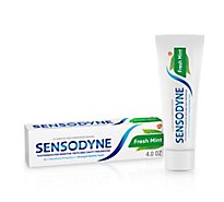 Sensodyne Toothpaste Maximum Strength with Fluoride Fresh Mint - 4 Oz