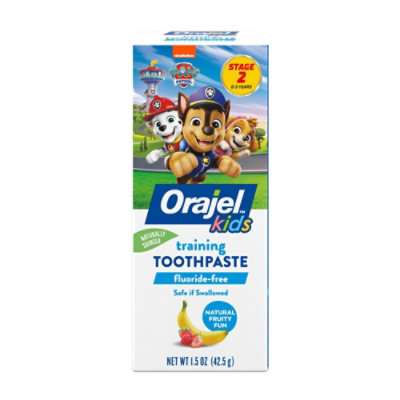 Orajel Toothpaste Training Paw Patrol Fruity Fun - 1.5 Oz - Image 2