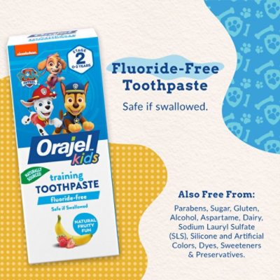 Orajel Toothpaste Training Paw Patrol Fruity Fun - 1.5 Oz - Image 4