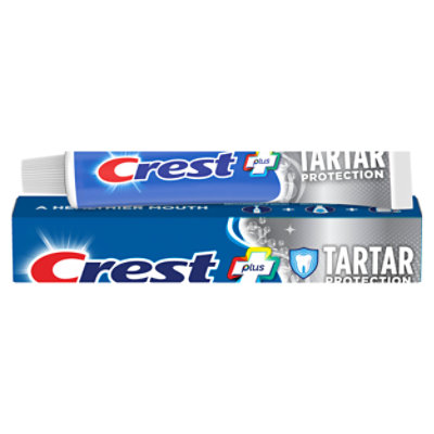 Crest Toothpaste Fluoride Anticavity Tartar Protection Regular Paste - 5.7 Oz - Image 1