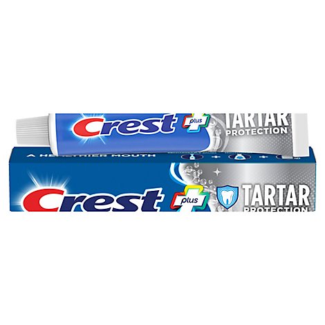 Crest Toothpaste Fluoride Anticavity Tartar Protection Regular Paste - 5.7 Oz