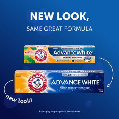 ARM & HAMMER Advance White Extreme Whitening Toothpaste - 4.3 Oz - Image 2