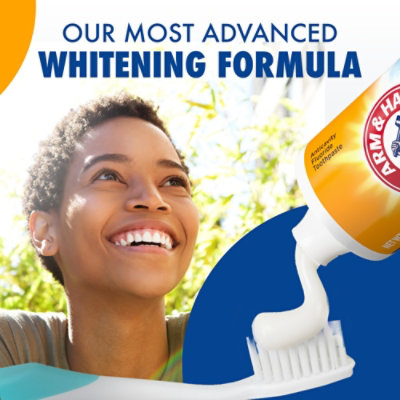 ARM & HAMMER Advanced White Extreme Clean Mint Whitening Fluoride Toothpaste - 6 Oz - Image 1