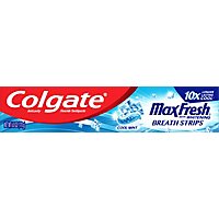 Colgate Max Fresh Toothpaste with Mini Breath Strips Cool Mint - 6 Oz - Image 2