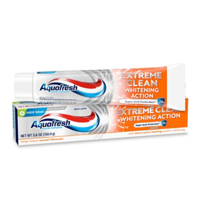 Aquafresh Toothpaste Extreme Clean Whitening - 5.6 Oz - Image 1