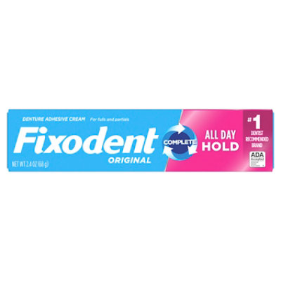 Fixodent Original Secure Denture Adhesive - 2.4 Oz - Image 7