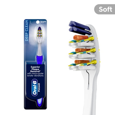 Oral-B Pulsar Expert Clean Battery Powered Toothbrush Soft - Each - Image 1