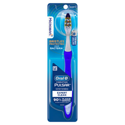 Oral-B Pulsar Expert Clean Battery Powered Toothbrush Soft - Each