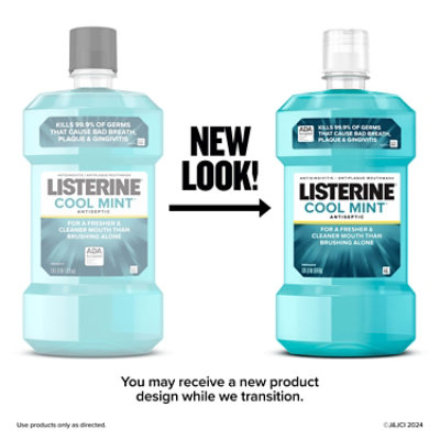 LISTERINE Mouthwash Antiseptic Cool Mint - 1 Liter - Image 2