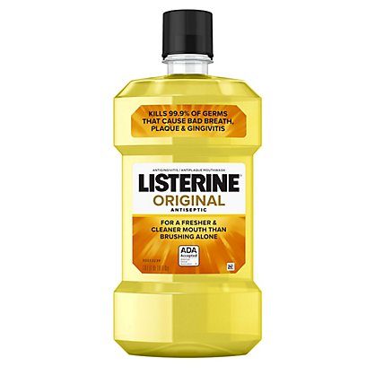 LISTERINE Mouthwash Antiseptic Original - 1 Liter - Image 2