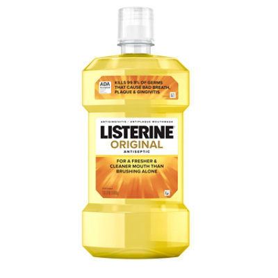 LISTERINE Mouthwash Antiseptic Original - 1 Liter - Image 1