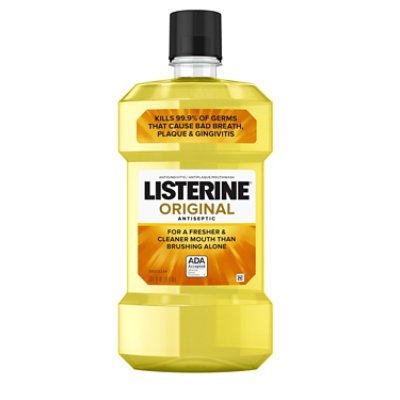 LISTERINE Mouthwash Antiseptic Original - 1 Liter