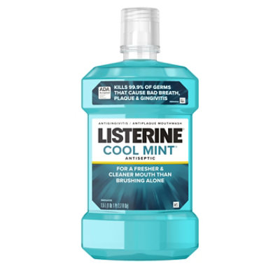 LISTERINE Mouthwash Antiseptic Cool Mint - 1.5 Liter - Image 2