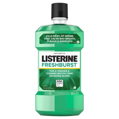 LISTERINE Mouthwash Antiseptic Fresh Burst - 1.5 Liter