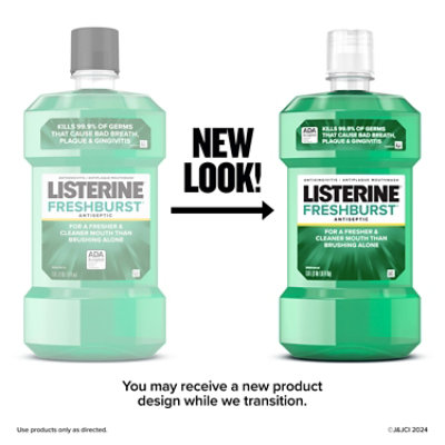 LISTERINE Mouthwash Antiseptic Fresh Burst - 1.5 Liter - Image 2