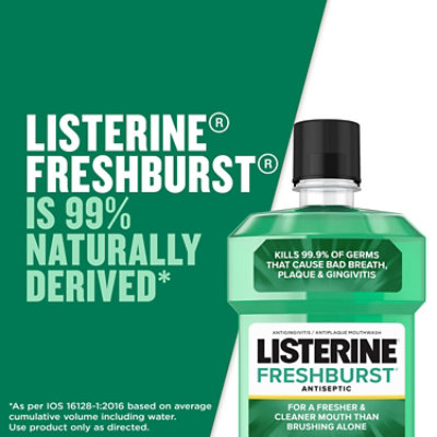 LISTERINE Mouthwash Antiseptic Fresh Burst - 1.5 Liter - Image 3