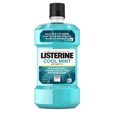 LISTERINE Mouthwash Antiseptic Cool Mint - 250 Ml - Image 1